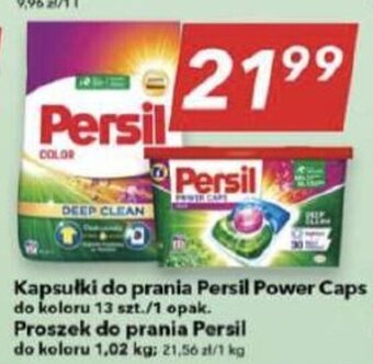 Lewiatan Kapsułki do prania Persil Power Caps 13 szt. Proszek do prania Persil 1,02kg oferta