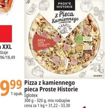 E.Leclerc Pizza z kamiennego pieca Proste Historie Iglotex 300g-320g oferta