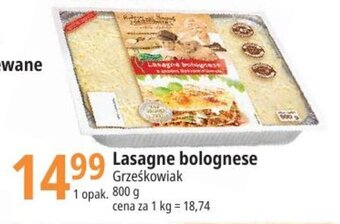 E.Leclerc Lasagne bolognese Grześkowiak 800g oferta