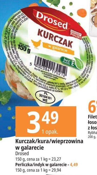 E.Leclerc Kurczak/kura/wieprzowina w galarecie Drosed 150g oferta