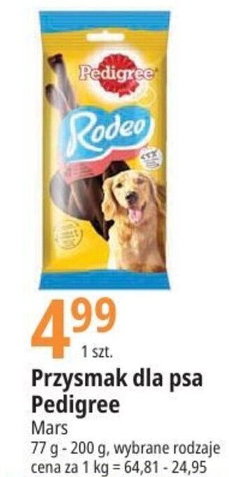 E.Leclerc Przysmak dla psa Pedigree Mars 77-200g oferta