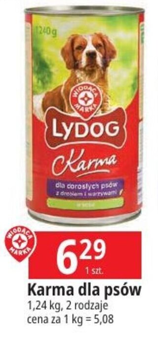 E.Leclerc Karma dla psów 1,24 kg oferta