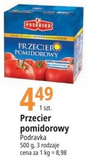 E.Leclerc Przecier pomidorowy Podravka 500g oferta