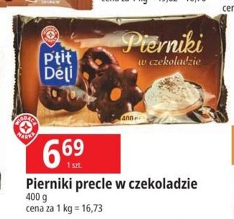 E.Leclerc Pierniki precle w czekoladzie 400g oferta