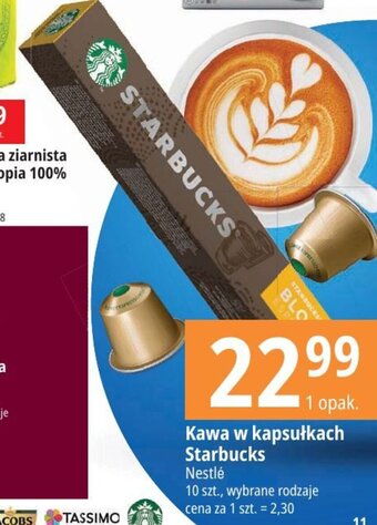 E.Leclerc Kawa w kapsułkach Starbucks Nestlé 10szt. oferta