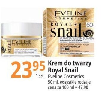 E.Leclerc Krem do twarzy Royal Snail Eveline Cosmetics 50 ml oferta