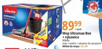 E.Leclerc Mop Ultramax Box + rękawice Vileda oferta