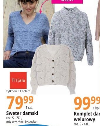 E.Leclerc Sweter damski oferta