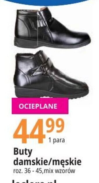 E.Leclerc Buty damskie/męskie oferta