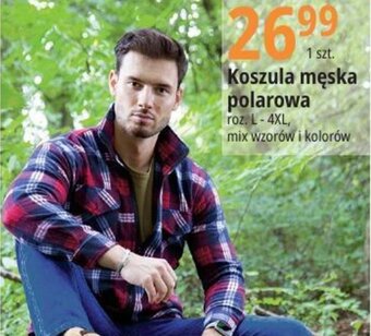 E.Leclerc Koszula męska polarowa oferta