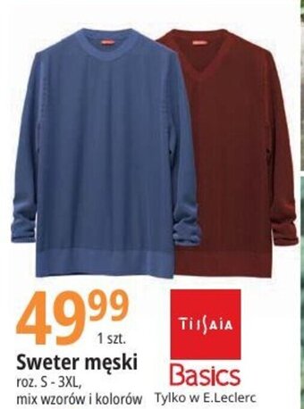 E.Leclerc Sweter męski oferta