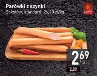 Stokrotka Market Sokotów Parówki z szynki 100g oferta