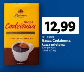 Lidl Nasza Codzienna, kawa mielona 500 g oferta