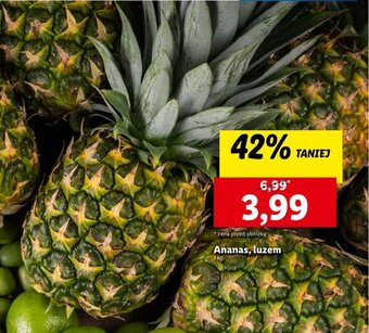 Lidl Ananas, luzem 1 kg oferta