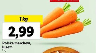 Lidl Polska marchew, luzem 1 kg oferta