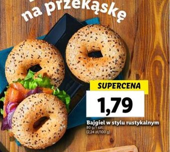Lidl Bajgiel w stylu rustykalnym oferta
