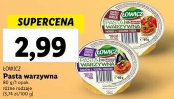 Lidl Pasta warzywna oferta