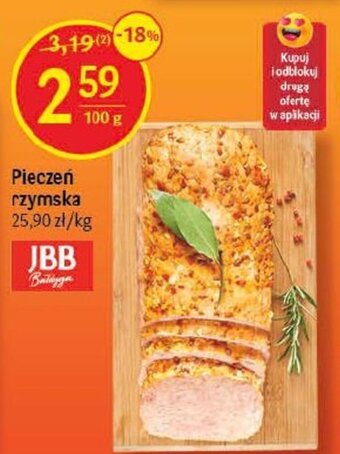 Delikatesy Centrum JBB Pieczeń rzymska 100 g oferta