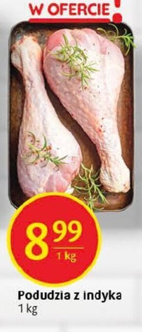 Delikatesy Centrum Podudzia z indyka 1 kg oferta