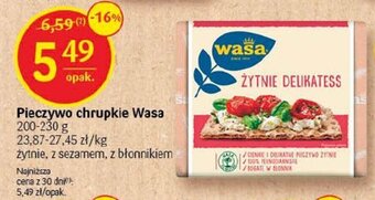 Pieczywo chrupkie Wasa 200-230 g