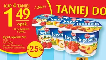 Delikatesy Centrum Jogurt Jogobella Zott 150 g oferta