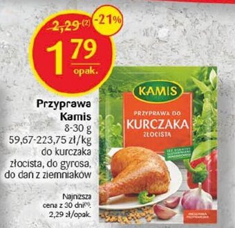 Delikatesy Centrum Przyprawa Kamis 8-30 g oferta