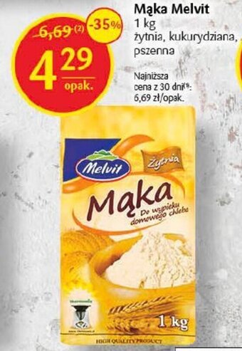 Delikatesy Centrum Mąka Melvit 1 kg oferta