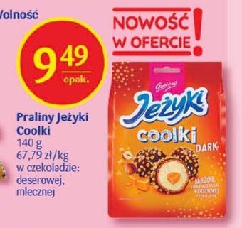 Delikatesy Centrum Praliny Jeżyki Coolki 140 g oferta