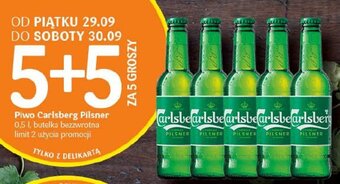 Delikatesy Centrum Piwo Carlsberg Pilsner 0,5 l oferta