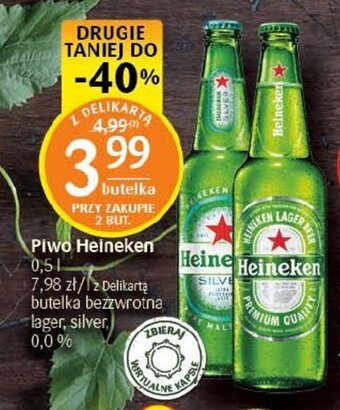 Delikatesy Centrum Piwo Heineken 0,5 l oferta