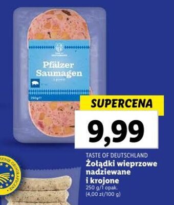 Lidl Żołądki wieprzowe nadziewane i krojone 250 g oferta