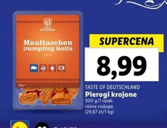 Lidl Pierogi krojone 300 g oferta