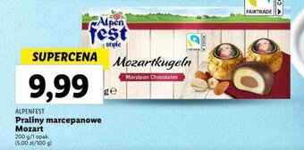 Lidl Praliny marcepanowe Mozart 200 g oferta