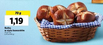 Lidl Bułka w stylu bawarskim 70 g/1 szt. oferta