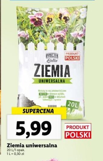 Lidl Ziemia uniwersalna 20 l oferta