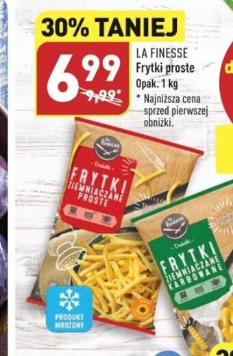 ALDI Frytki proste 1 kg oferta