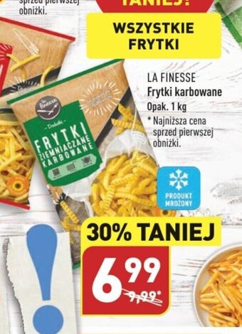 ALDI Frytki karbowane 1 kg oferta