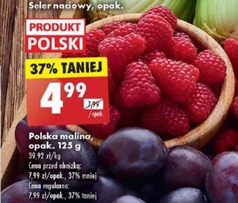 Biedronka Polska malina, opak. 125 g oferta