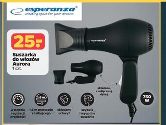 Netto Suszarka do włosów aurora oferta