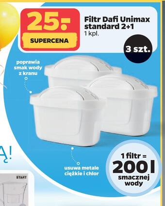 Netto Filtr dafi unimax standard 2+1 oferta