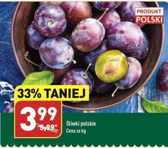 ALDI Śliwki polskie 1 kg oferta