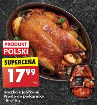 Biedronka Kaczka z jabłkami Prosto do piekarnika 1kg oferta
