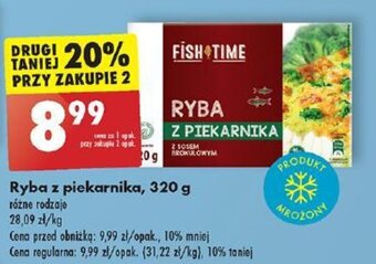 Biedronka Ryba z piekarnika 320 g oferta