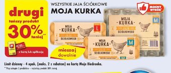 Biedronka WSZYSTKIE JAJA ŚCIÓŁKOWE MOJA KURKA oferta