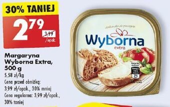 Biedronka Margaryna Wyborna Extra 500g oferta