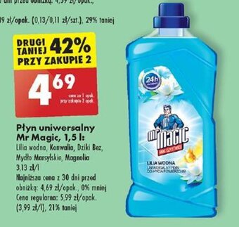 Biedronka Płyn uniwersalny Mr Magic 1,5 l oferta