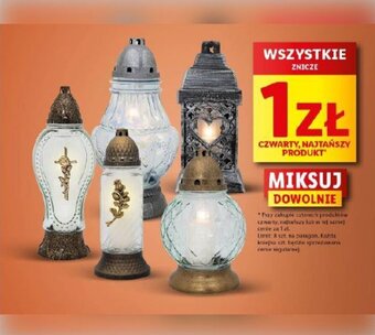 Lidl WSZYSTKIE ZNICZE oferta