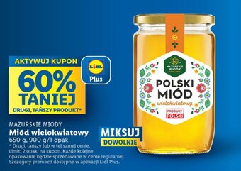 Lidl Miód wielokwiatowy 650 g, 900 g oferta