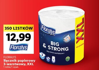 Lidl FLORALYS Ręcznik papierowy 3-warstwowy, XXL 1 rolka oferta