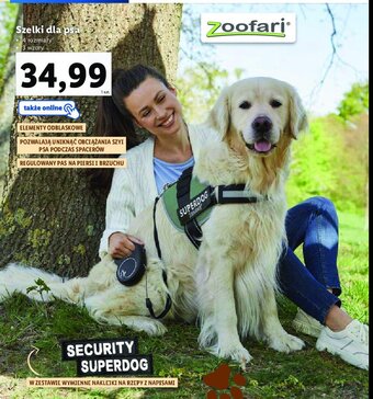 Lidl Szelki dla psa rozm. s-xl oferta